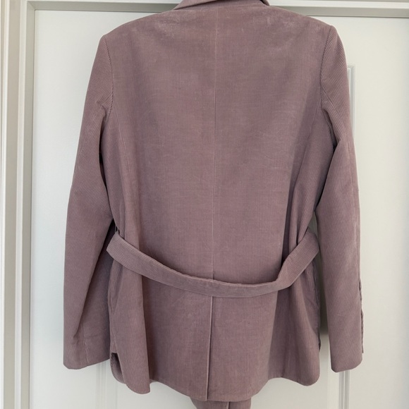 TWP Women's Mauve Belted Blazer - Picture 3 of 5